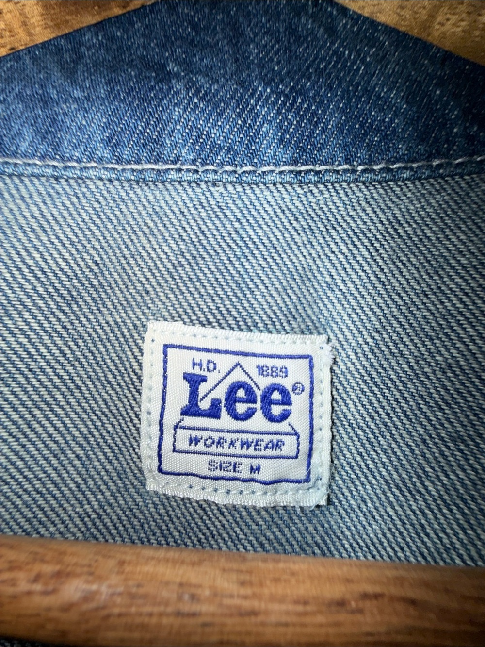Lee Blue Women's Denim Workwear Jacket - Picture 3 of 4